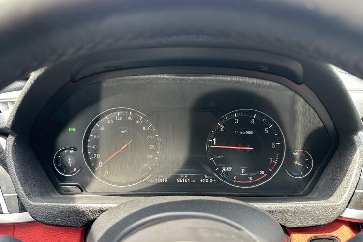 Used BMW 4 Series 2019 430i Gran Coupe M Sport Night Edition Odometer Close Up