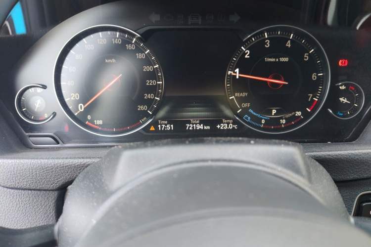 Used BMW 4 Series 2019 430i Convertible M Sport Night Edition Odometer Close Up