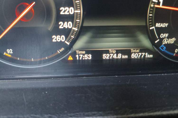 Used BMW 4 Series 2019 425i Convertible M Sport Package Odometer Close Up