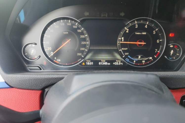 Used BMW 4 Series 2019 425i Convertible M Sport Night Edition Odometer Close Up