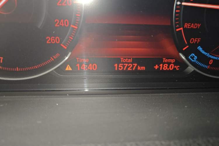 Used BMW 4 Series 2019 430i M Sport Night Edition Odometer Close Up