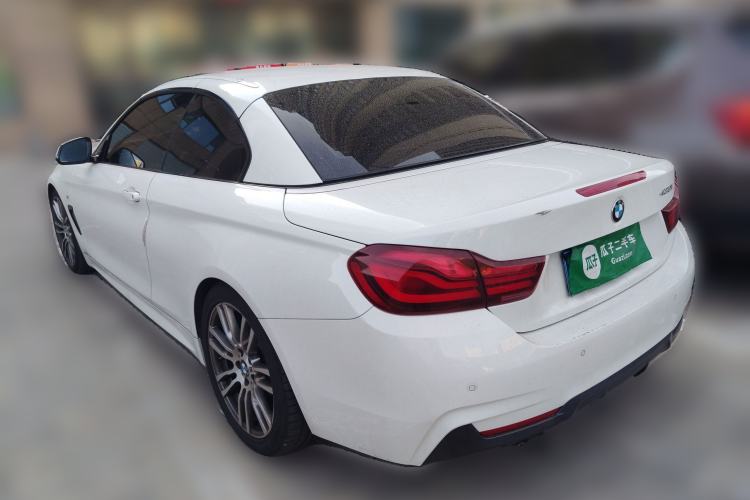 Used BMW 4 Series 2019 430i Convertible M Sport Night Edition Rear Left 45 Deg