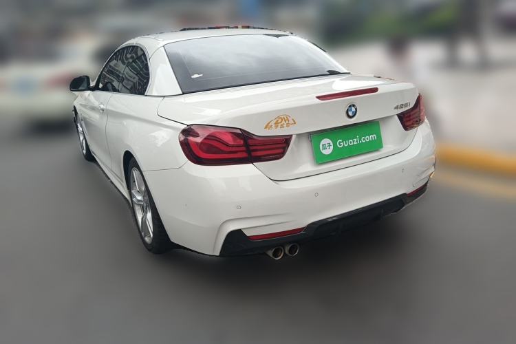 Used BMW 4 Series 2019 425i Convertible M Sport Package Rear Left 45 Deg