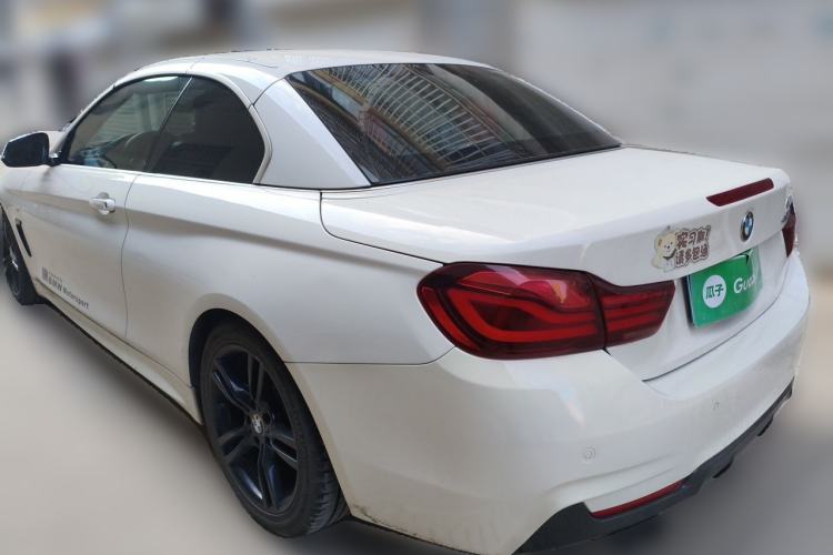 Used BMW 4 Series 2019 425i Convertible M Sport Package Rear Left 45 Deg