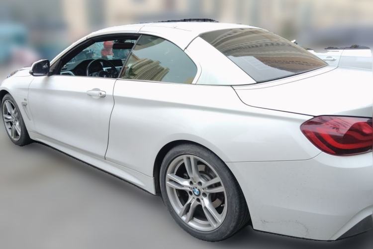 Used BMW 4 Series 2019 425i Convertible M Sport Package Rear Left 45 Deg