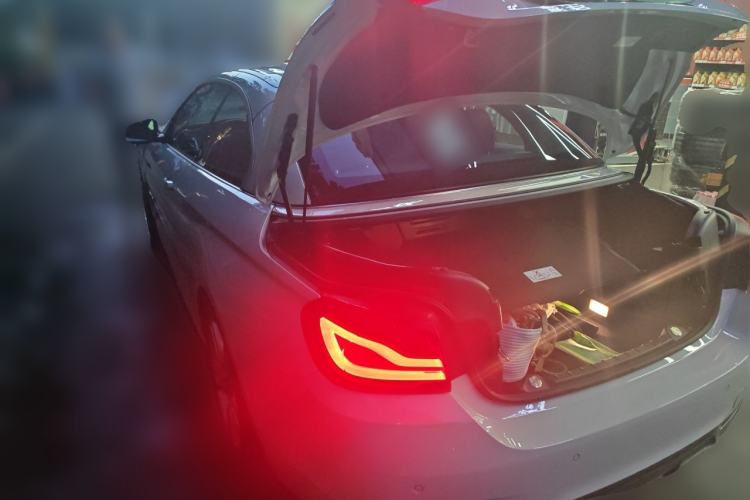 Used BMW 4 Series 2019 425i Convertible M Sport Package Rear Left 45 Deg