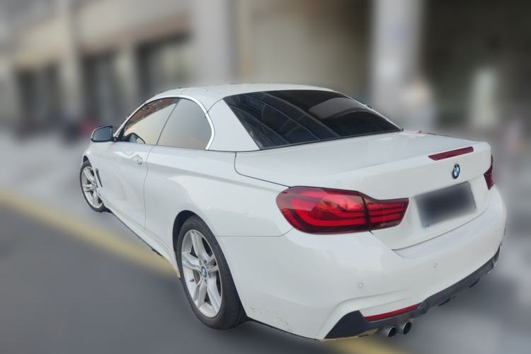 Used BMW 4 Series 2019 425i Convertible M Sport Night Edition Rear Left 45 Deg