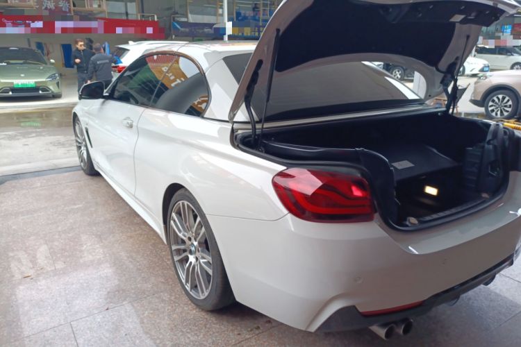 Used BMW 4 Series 2019 430i Convertible M Sport Night Edition Rear Left 45 Deg
