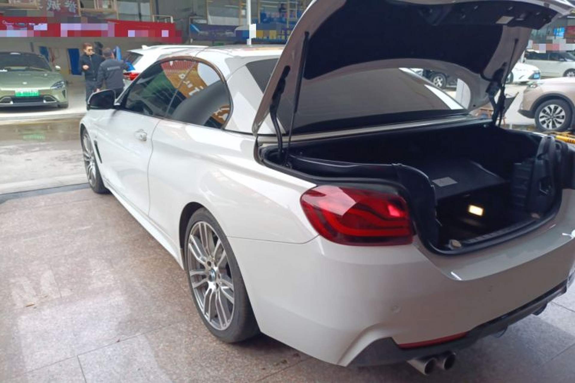 Used BMW 4 Series 2019 430i Convertible M Sport Night Edition Rear Left 45 Deg