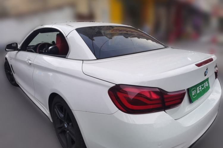 Used BMW 4 Series 2019 425i Convertible M Sport Package Rear Left 45 Deg