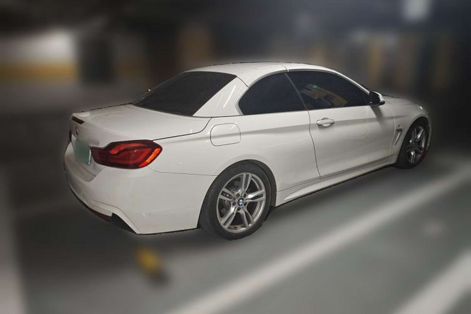 Used BMW 4 Series 2019 425i Convertible M Sport Package Rear Right 45 Deg