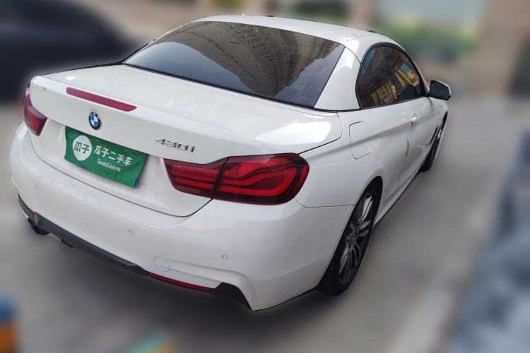 Used BMW 4 Series 2019 430i Convertible M Sport Night Edition Rear Right 45 Deg