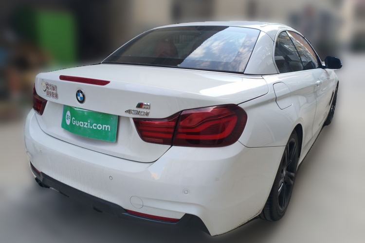 Used BMW 4 Series 2019 425i Convertible M Sport Package Rear Right 45 Deg