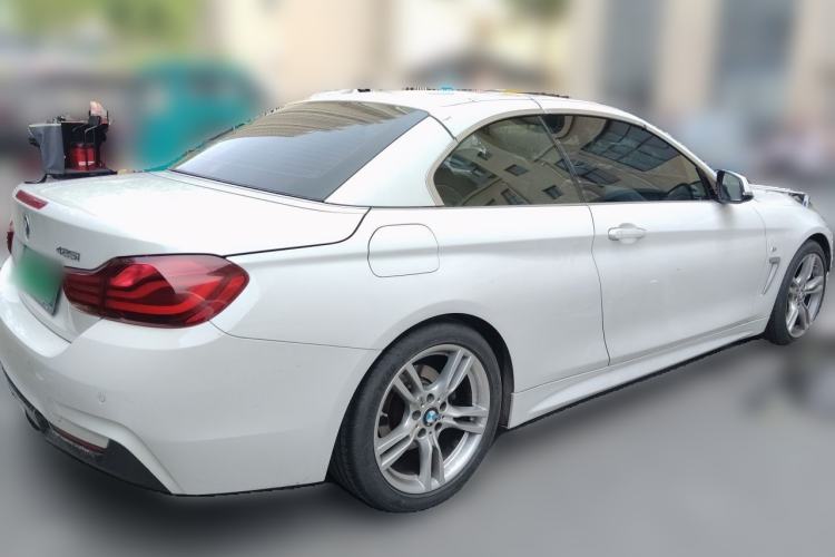 Used BMW 4 Series 2019 425i Convertible M Sport Package Rear Right 45 Deg