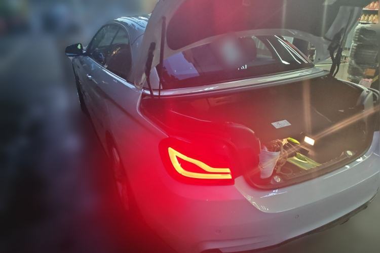 Used BMW 4 Series 2019 425i Convertible M Sport Package Rear Right 45 Deg