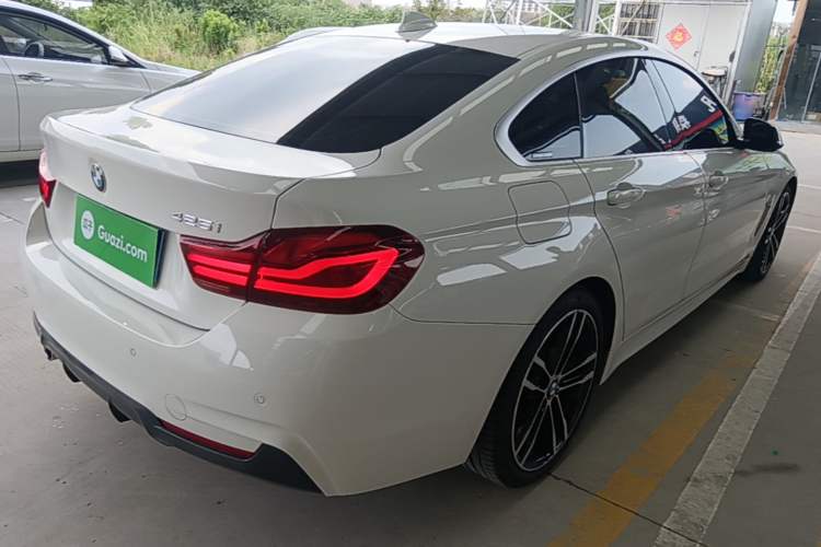 Used BMW 4 Series 2019 425i Gran Coupe M Sport Package Rear Right 45 Deg