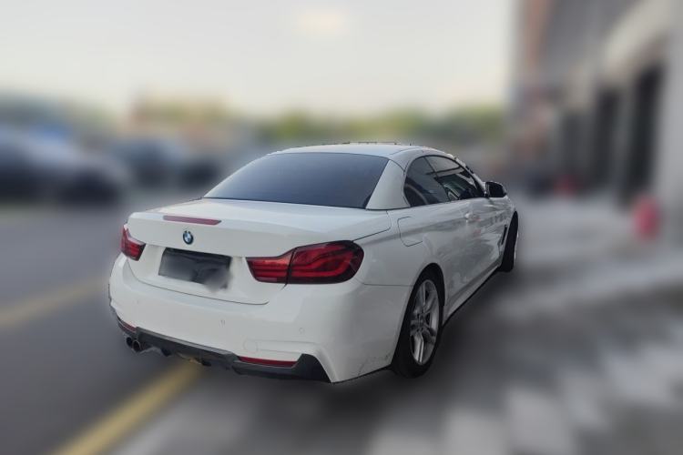 Used BMW 4 Series 2019 425i Convertible M Sport Night Edition Rear Right 45 Deg