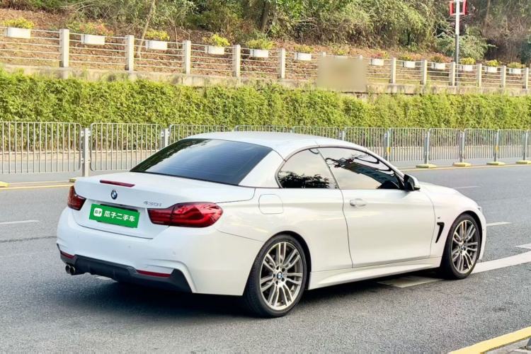 Used BMW 4 Series 2019 430i Convertible M Sport Night Edition Rear Right 45 Deg
