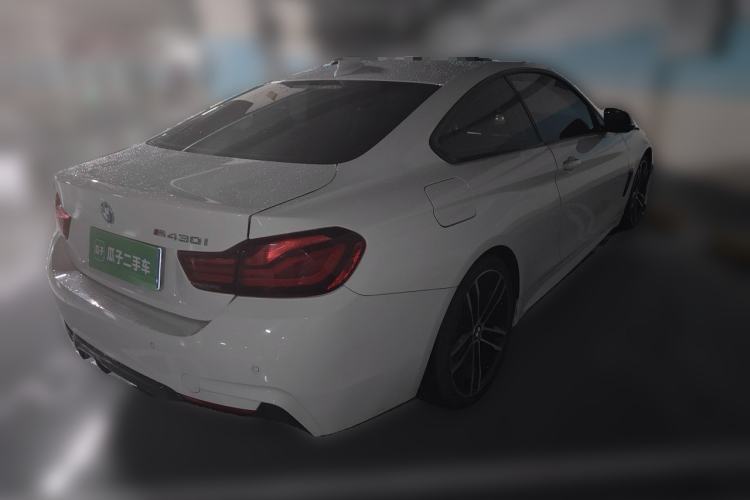 Used BMW 4 Series 2019 430i M Sport Night Edition Rear Right 45 Deg