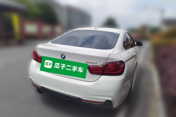 Used BMW 4 Series 2019 425i Gran Coupe M Sport Night Edition Rear Right 45 Deg