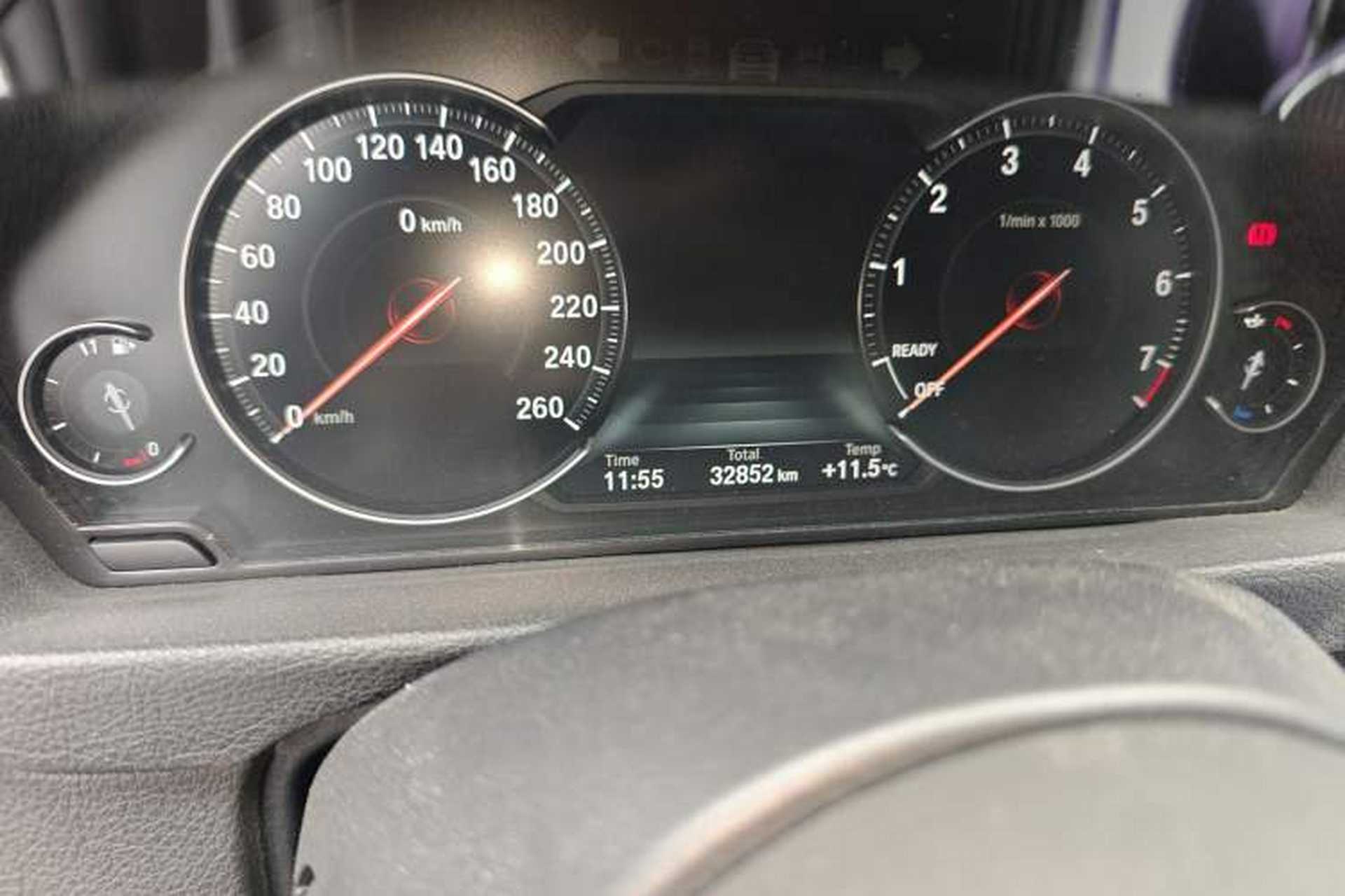 Used BMW 4 Series 2020 425i Gran Coupe M Sport Night Edition Odometer Close Up