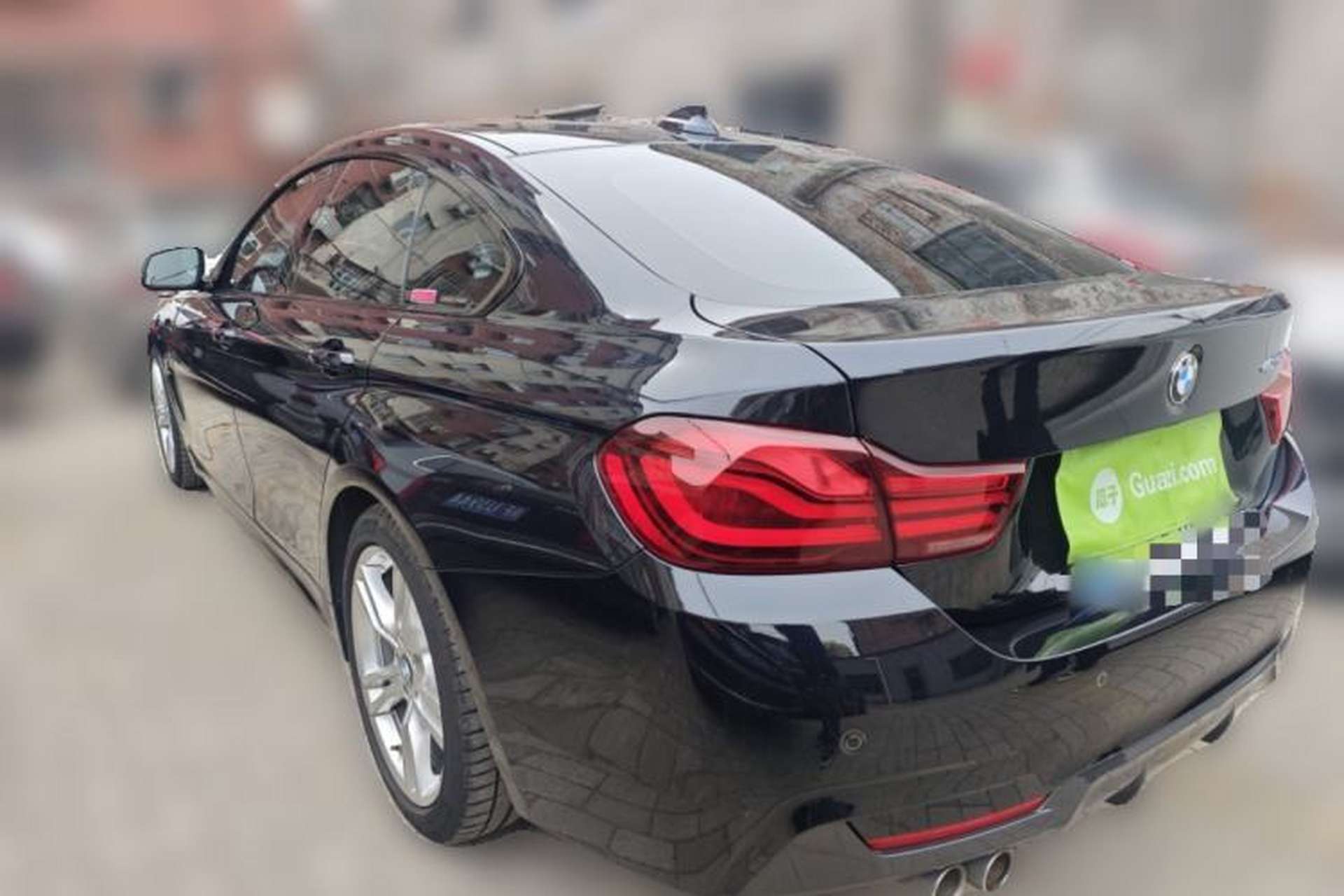 Used BMW 4 Series 2020 425i Gran Coupe M Sport Night Edition Rear Left 45 Deg