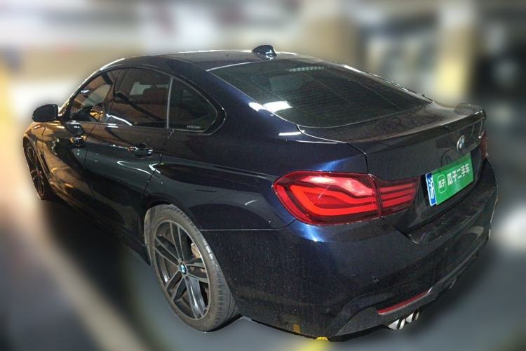 Used BMW 4 Series 2020 430i Gran Coupe M Sport Night Edition Rear Left 45 Deg