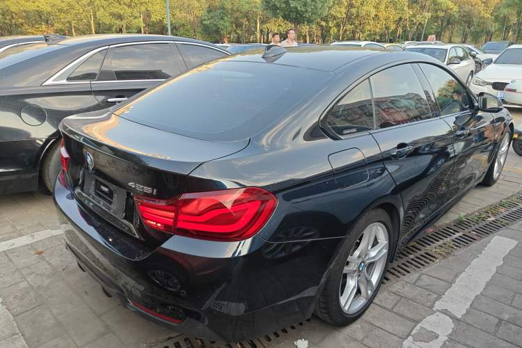 Used BMW 4 Series 2020 425i Gran Coupe M Sport Night Edition Rear Right 45 Deg