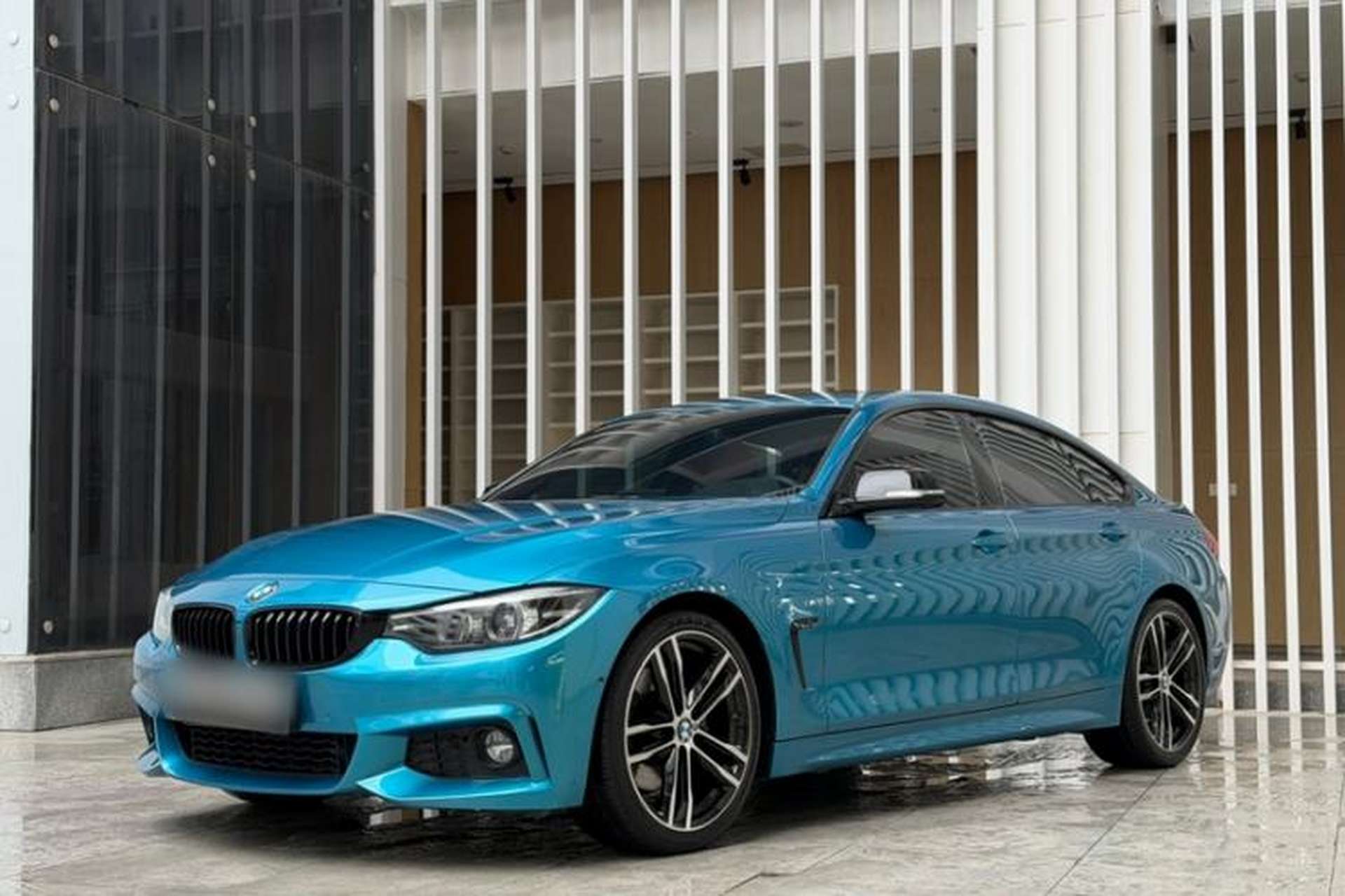 Used BMW 4 Series 2020 430i Gran Coupe M Sport Night Edition Front Left 45 Deg