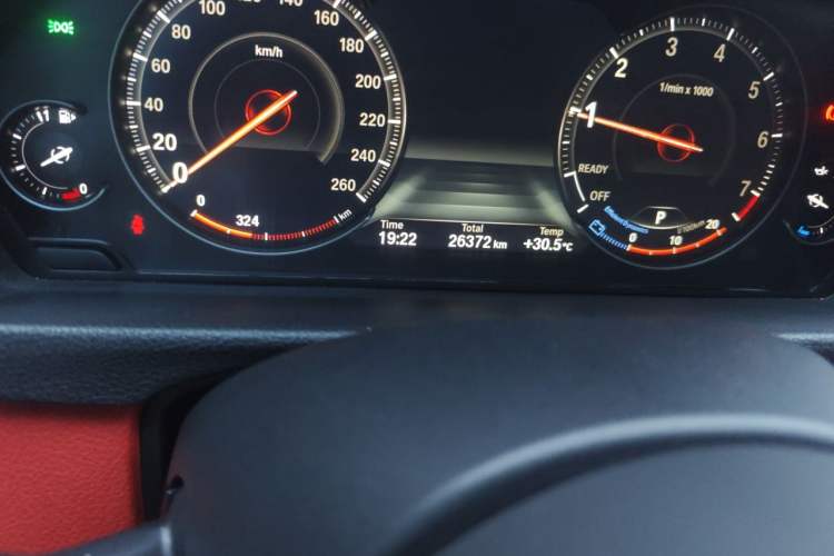 Used BMW 4 Series 2020 430i Gran Coupe M Sport Night Edition Odometer Close Up