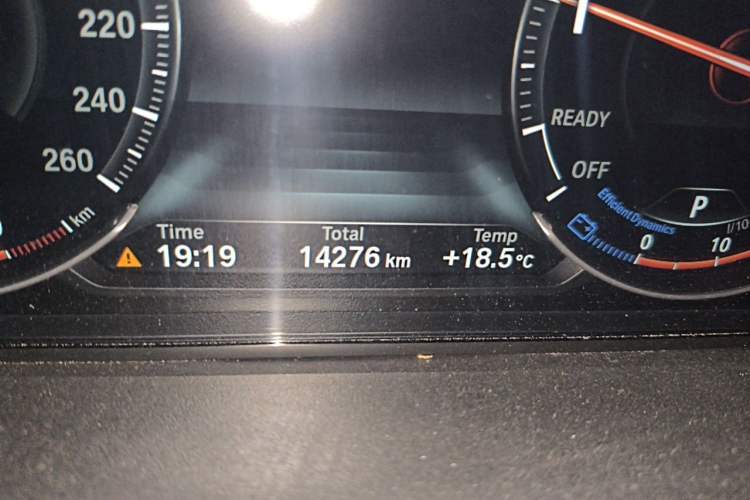 Used BMW 4 Series 2020 425i Gran Coupe M Sport Package Odometer Close Up