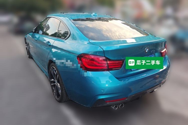 Used BMW 4 Series 2020 430i Gran Coupe M Sport Night Edition Rear Left 45 Deg