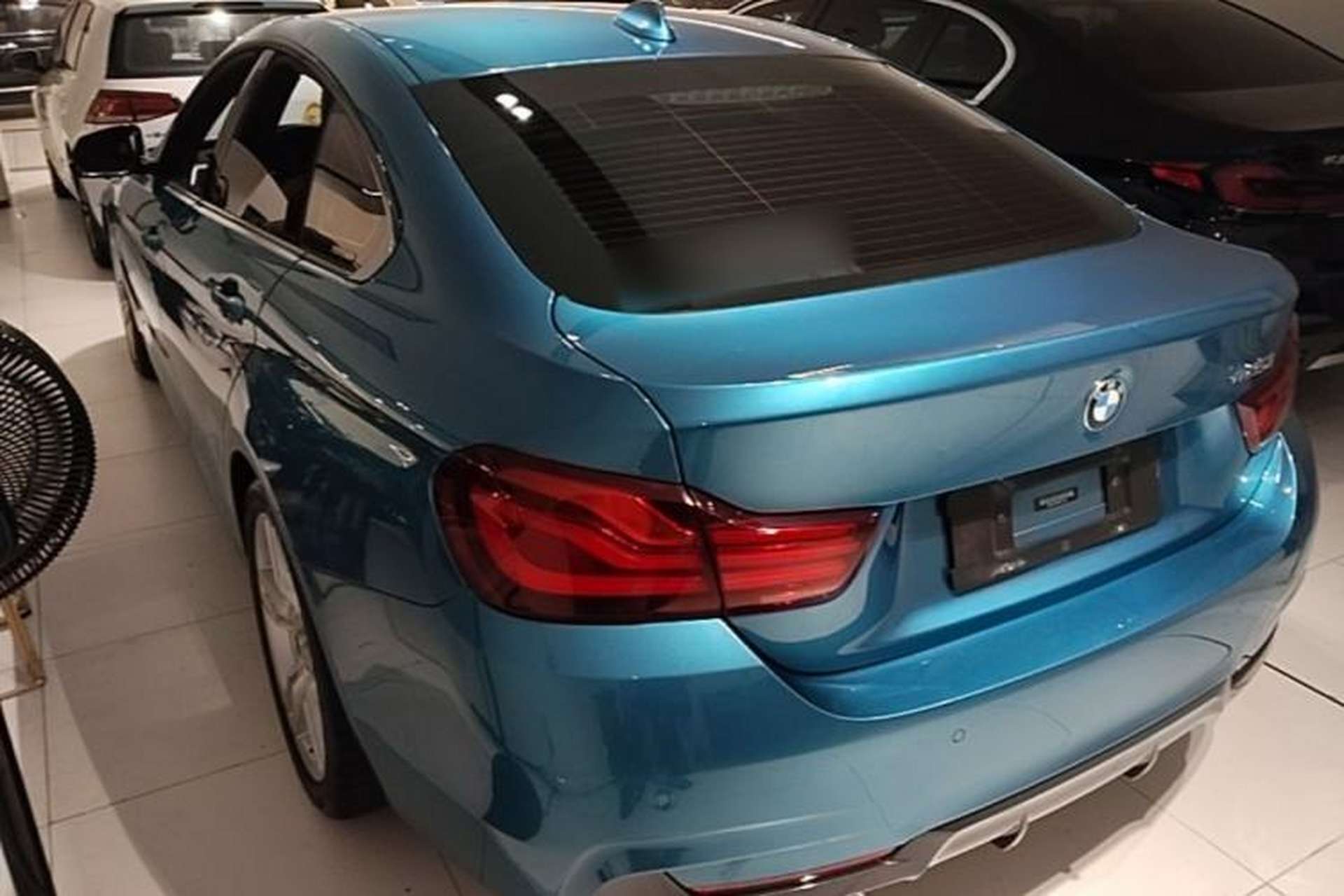 Used BMW 4 Series 2020 425i Gran Coupe M Sport Night Edition Rear Left 45 Deg