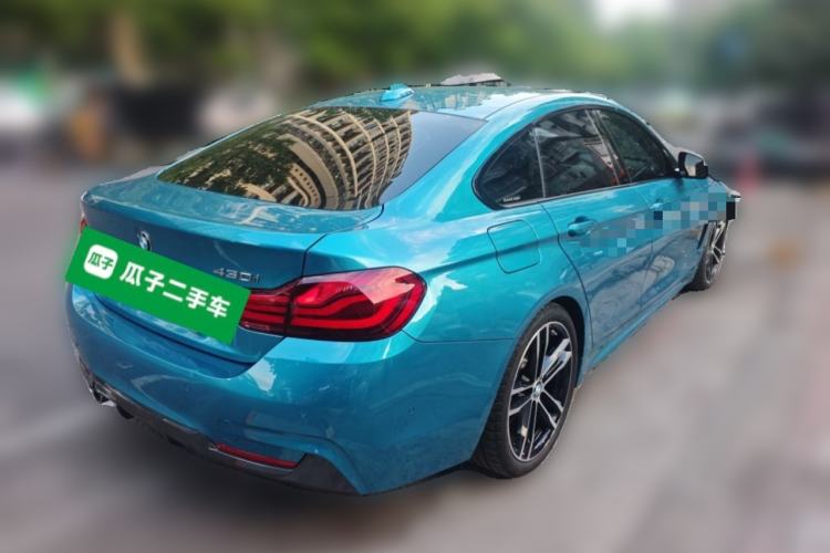 Used BMW 4 Series 2020 430i Gran Coupe M Sport Night Edition Rear Right 45 Deg