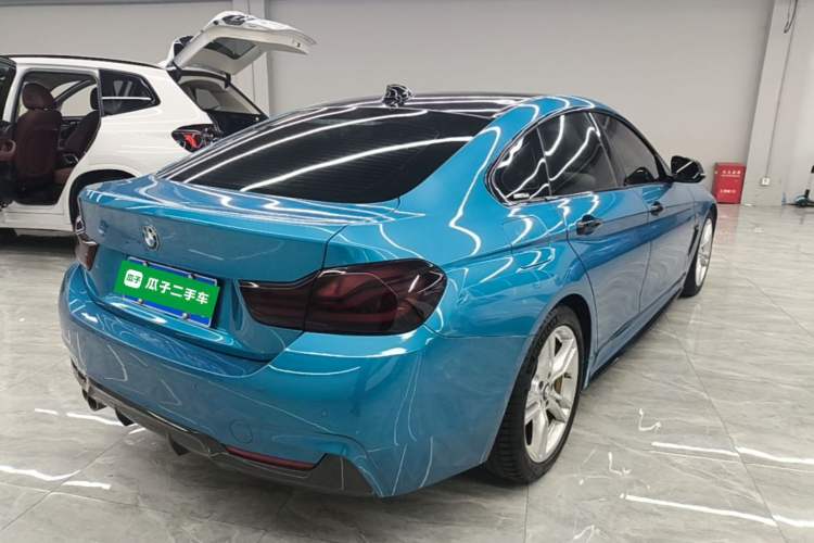 Used BMW 4 Series 2020 425i Gran Coupe M Sport Package Rear Right 45 Deg