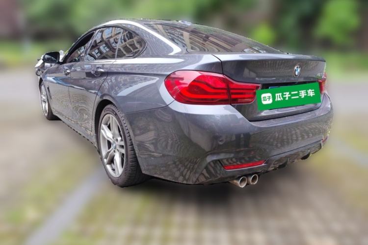 Used BMW 4 Series 2020 425i Gran Coupe M Sport Night Edition Rear Left 45 Deg