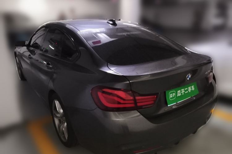 Used BMW 4 Series 2020 425i Gran Coupe M Sport Night Edition Rear Left 45 Deg