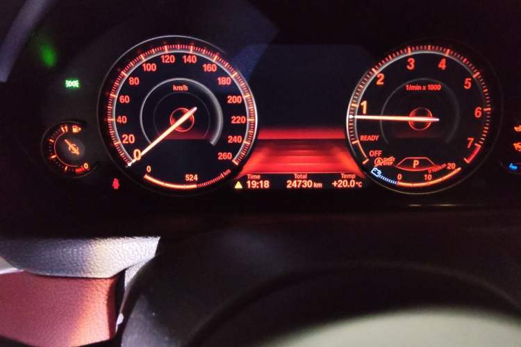 Used BMW 4 Series 2020 430i Gran Coupe M Sport Night Edition Odometer Close Up