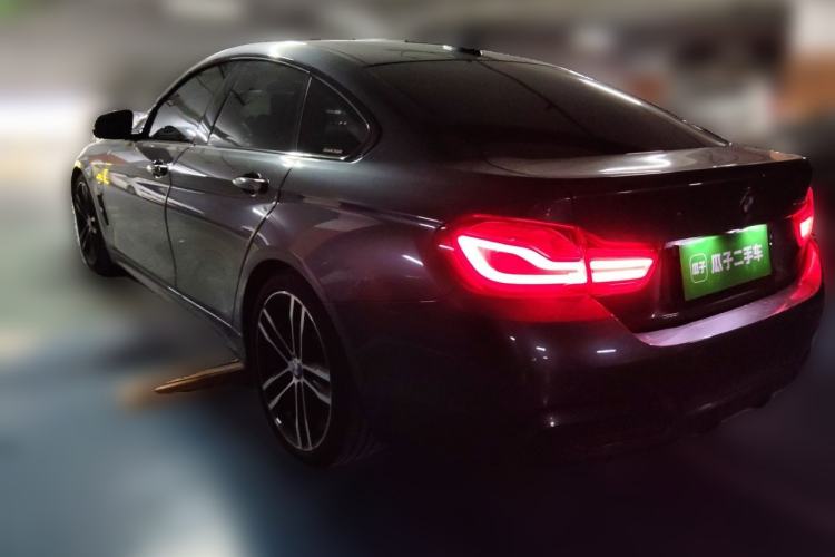 Used BMW 4 Series 2020 430i Gran Coupe M Sport Night Edition Rear Left 45 Deg