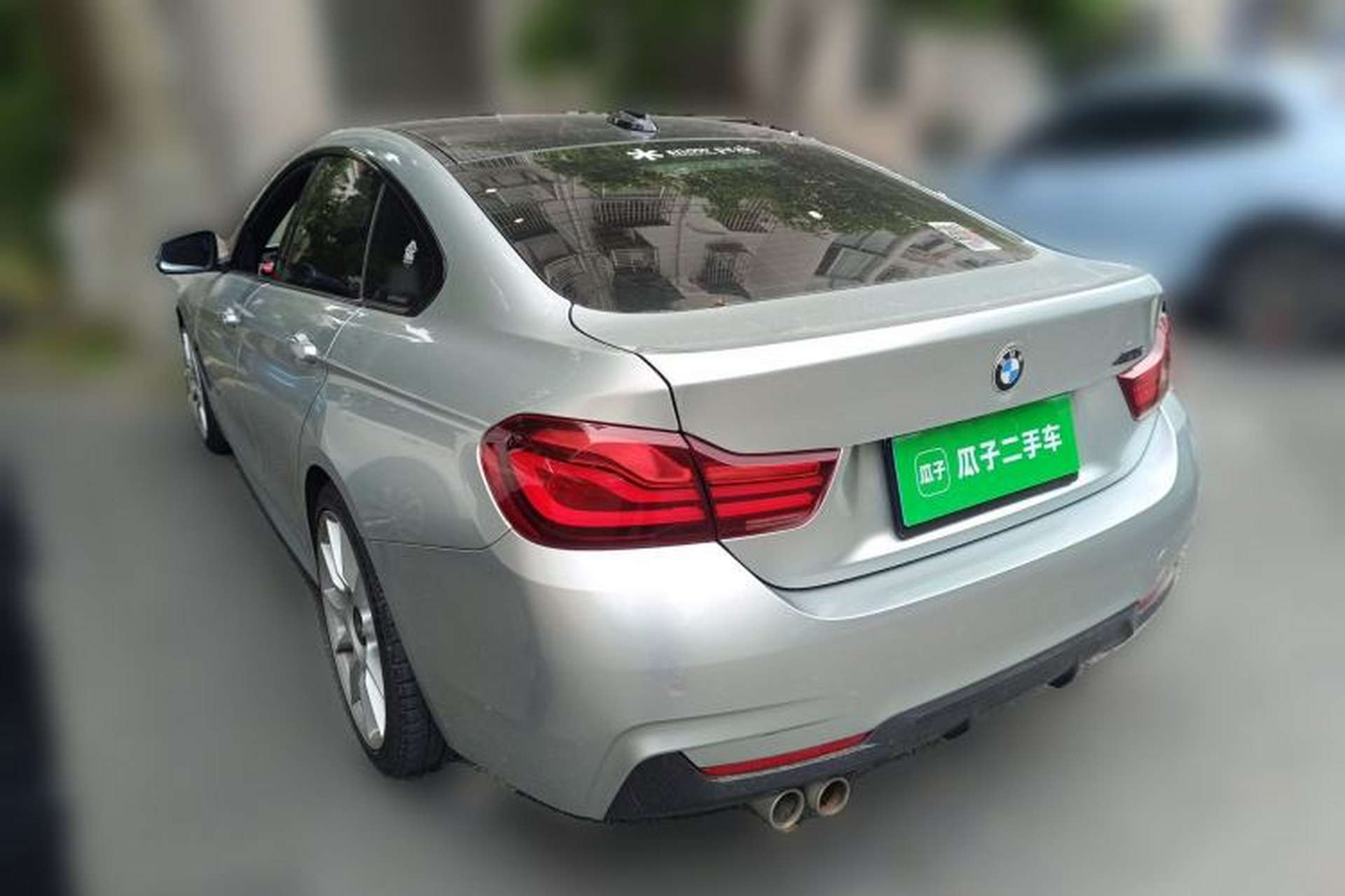 Used BMW 4 Series 2020 425i Gran Coupe M Sport Night Edition Rear Left 45 Deg