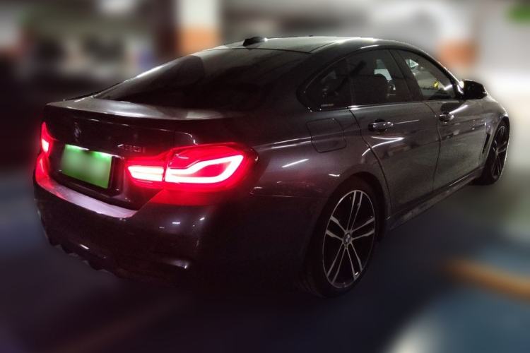 Used BMW 4 Series 2020 430i Gran Coupe M Sport Night Edition Rear Right 45 Deg