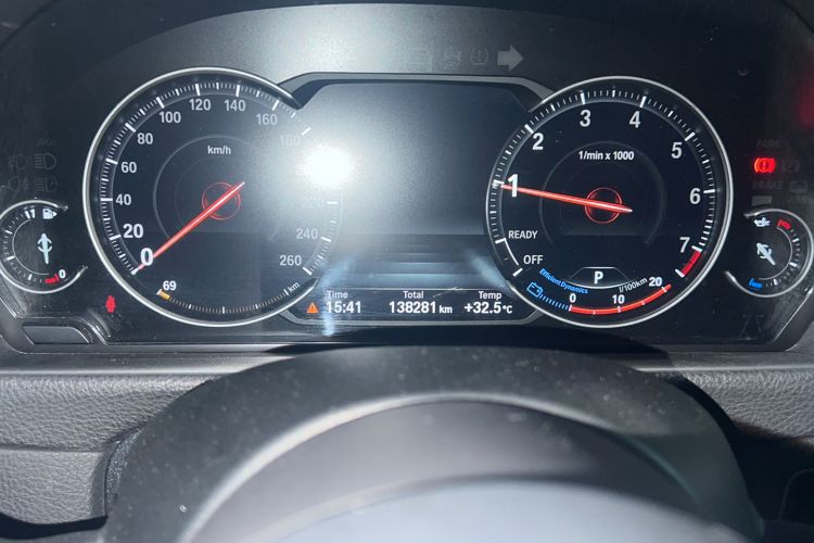 Used BMW 4 Series 2020 425i Gran Coupe M Sport Package Odometer Close Up