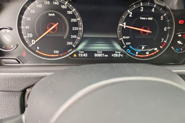 Used BMW 4 Series 2020 425i Gran Coupe M Sport Package Odometer Close Up