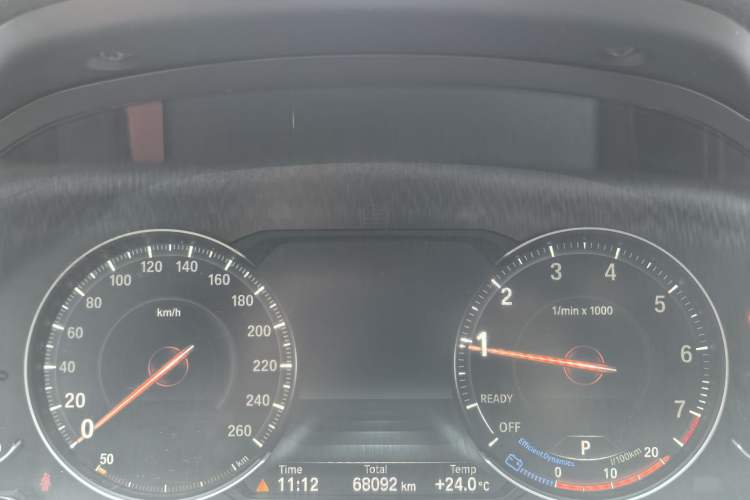 Used BMW 4 Series 2020 425i Gran Coupe M Sport Package Odometer Close Up