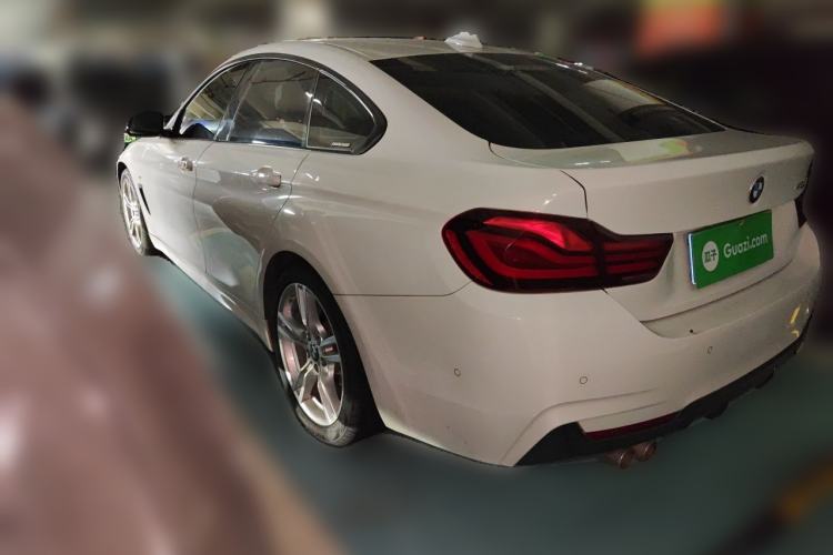 Used BMW 4 Series 2020 425i Gran Coupe M Sport Night Edition Rear Left 45 Deg