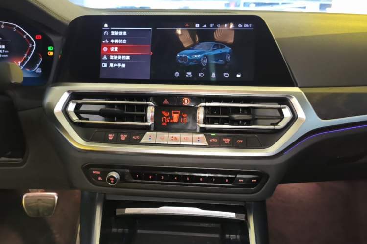 Used BMW 4 Series 2021 Restyled 425i M Sport Package Audio And AC Panel