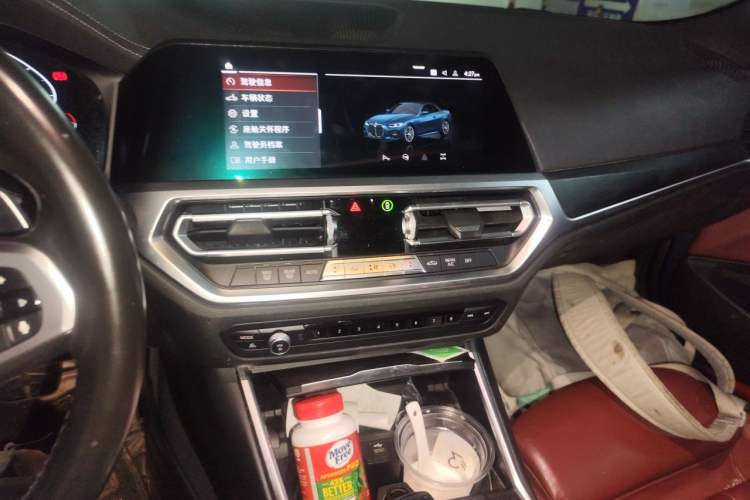 Used BMW 4 Series 2021 425i Convertible M Sport Package Audio And AC Panel