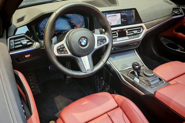 Used BMW 4 Series 2021 425i Convertible M Sport Package Audio And AC Panel