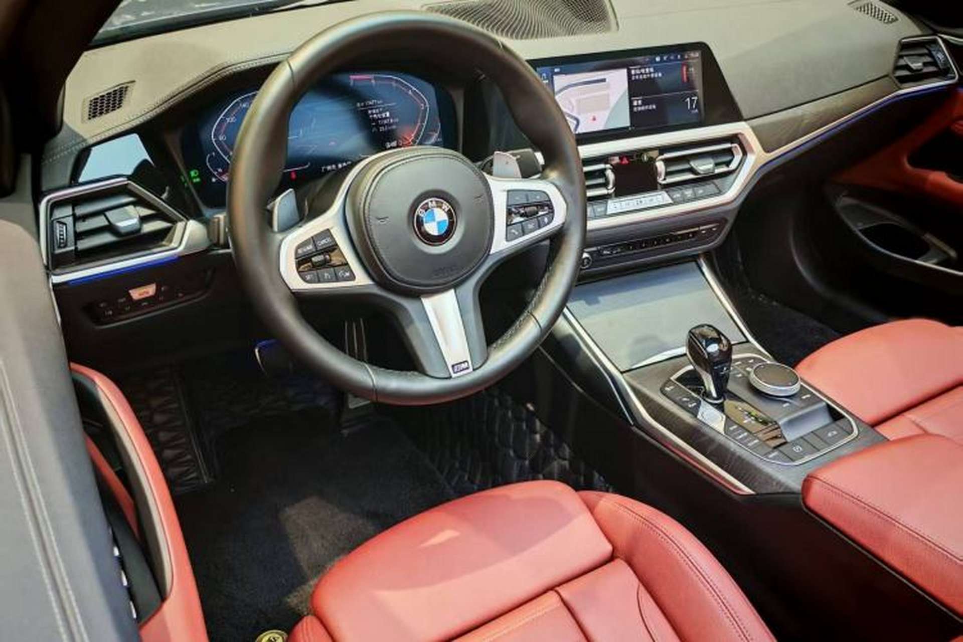 Used BMW 4 Series 2021 425i Convertible M Sport Package Audio And AC Panel