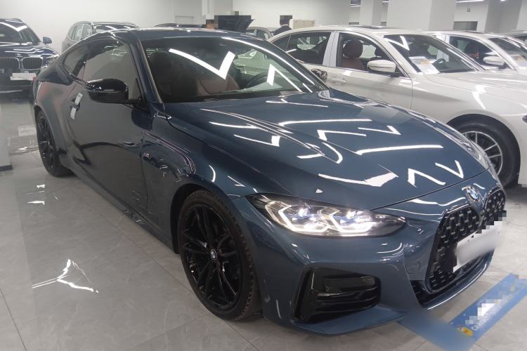 Used BMW 4 Series 2021 425i M Sport Night Edition Front Right 45 Deg
